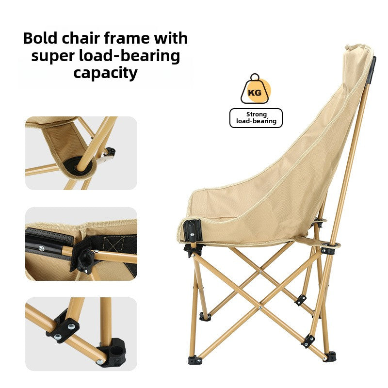 Folding chair outdoor adjustable moon chair-Free Shipping
