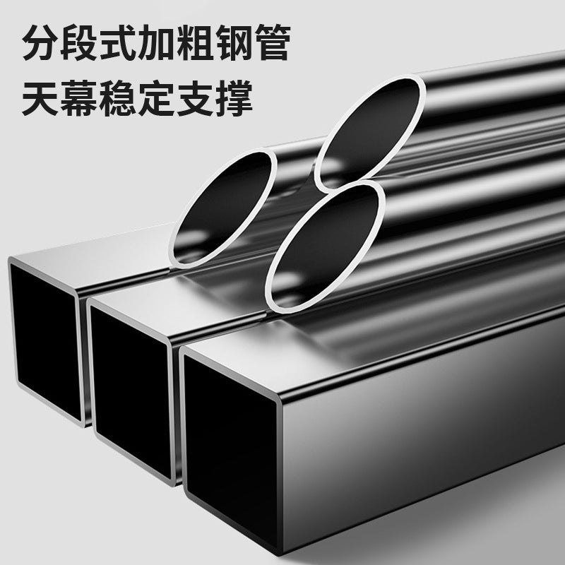 Fully blackout vinyl outdoor camping canopy