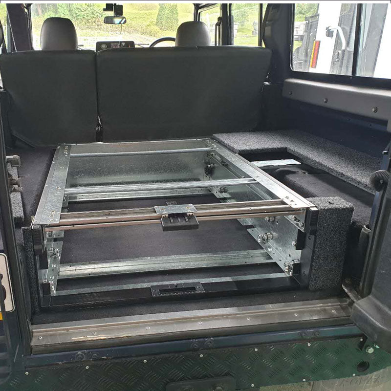 Defender 110 Rear Storage Drawer & Car Kitchen