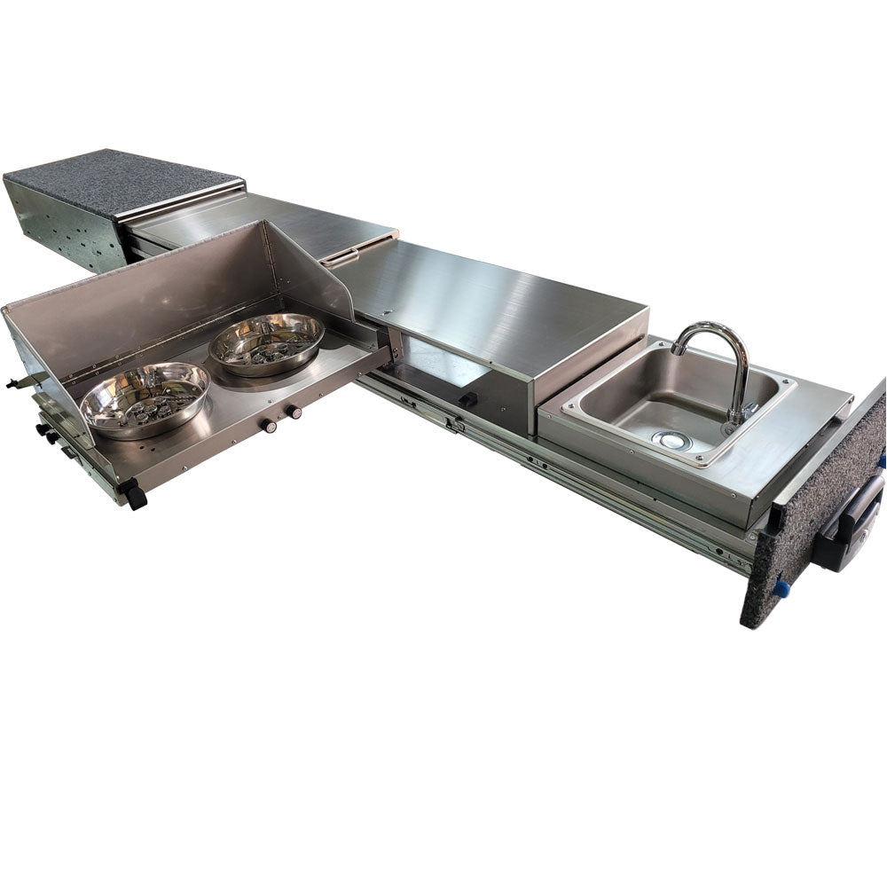 Outdoor camping kitchen universal build pickups trucks