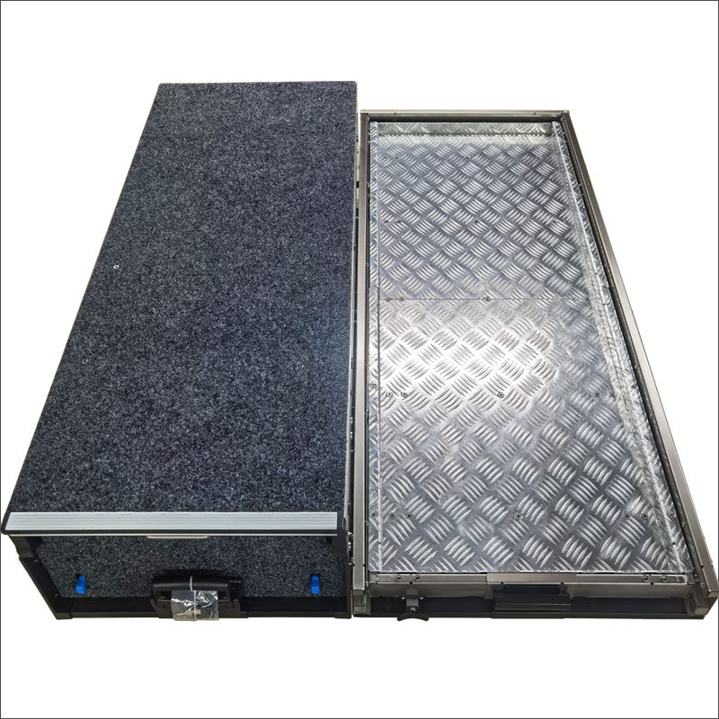Pickups trucks storage drawer & slider tray stainless steel