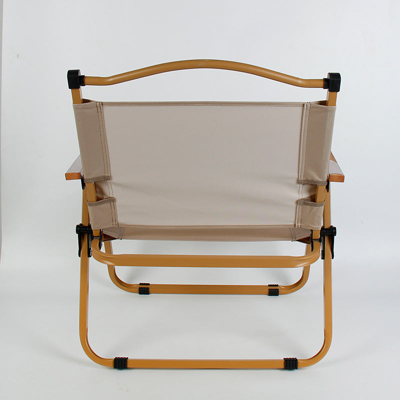 Kermit Outdoor Folding Chair Ultra-light Portable Moon Chair Picnic Camping Beach Stall Fishing Household Stool