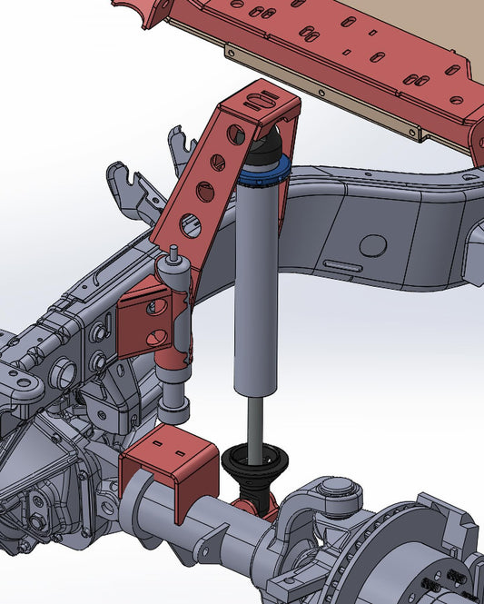 How to install shock absorber?