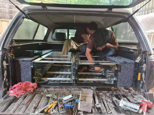 How to Install 4X4 Drawers ?