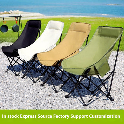 Folding chair outdoor adjustable moon chair-Free Shipping