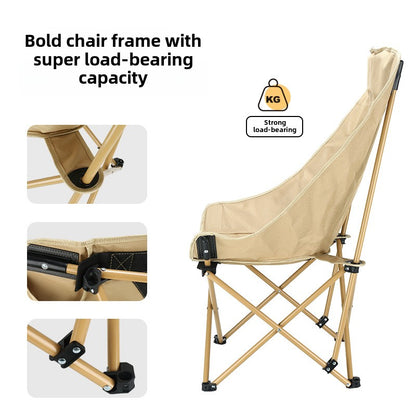 Folding chair outdoor adjustable moon chair-Free Shipping