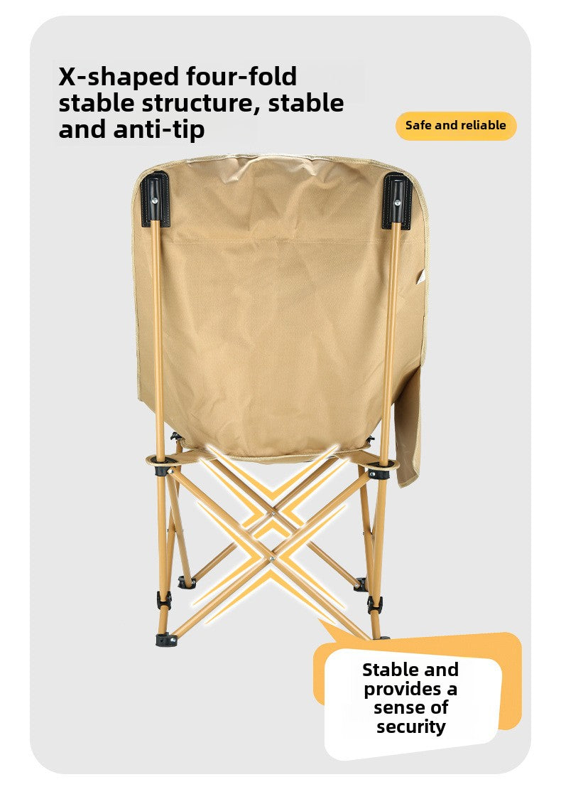 Folding chair outdoor adjustable moon chair-Free Shipping
