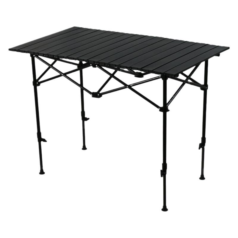 Folding Table Outdoor Stall Adjustable Table Picnic Camping Adjustable Home Barbecue Free Lifting Egg Roll Table