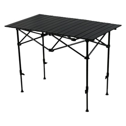 Folding Table Outdoor Stall Adjustable Table Picnic Camping Adjustable Home Barbecue Free Lifting Egg Roll Table