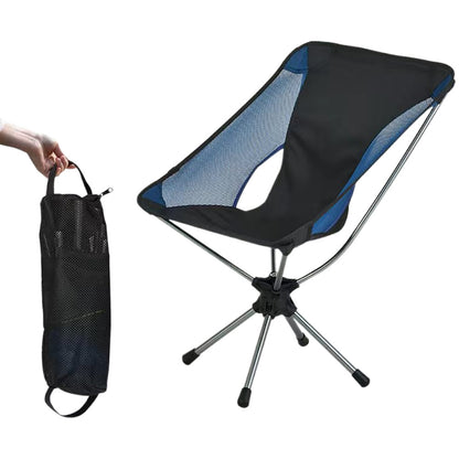 Folding swivel chair  aluminum alloy outdoor folding chair -Free Shipping