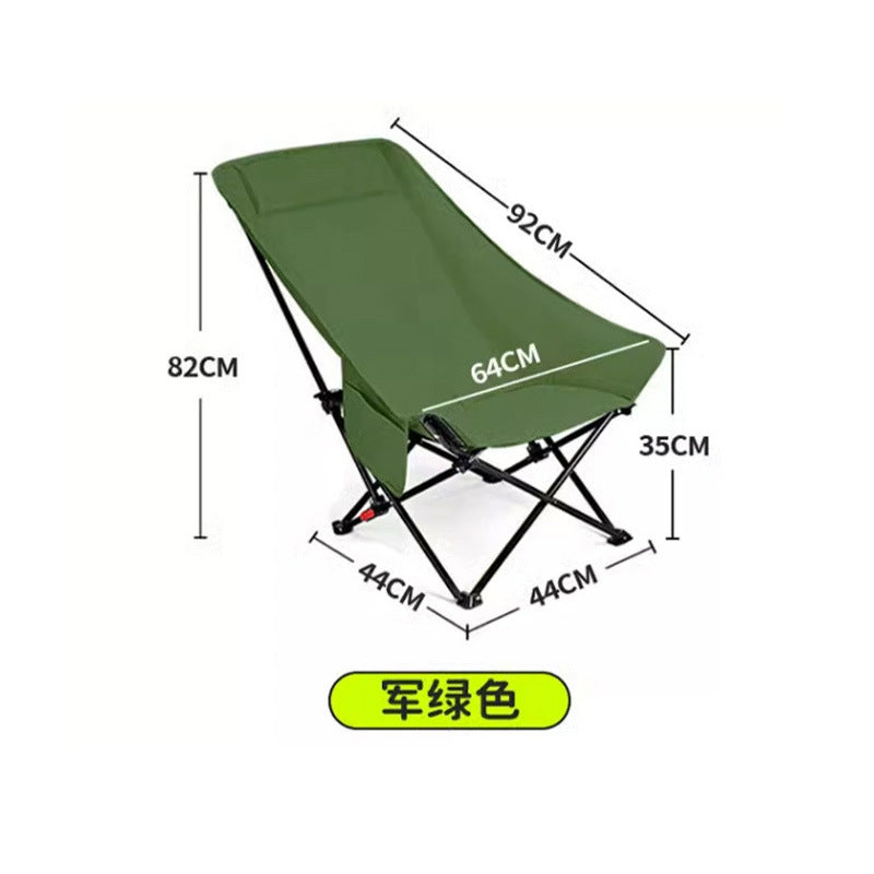 Folding chair outdoor adjustable moon chair-Free Shipping