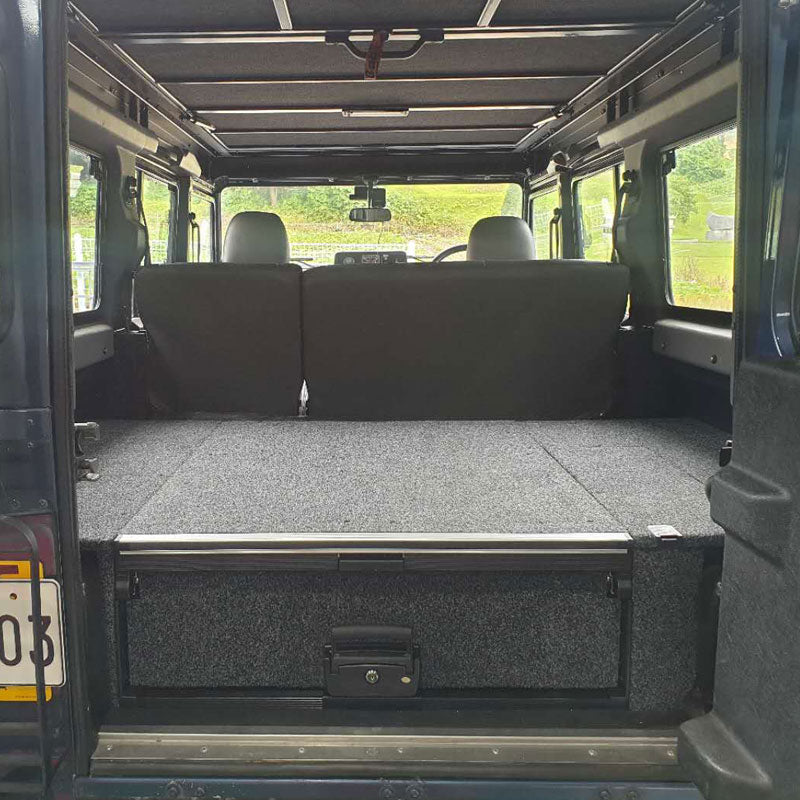 Defender 110 Rear Storage Drawer &  Car Kitchen