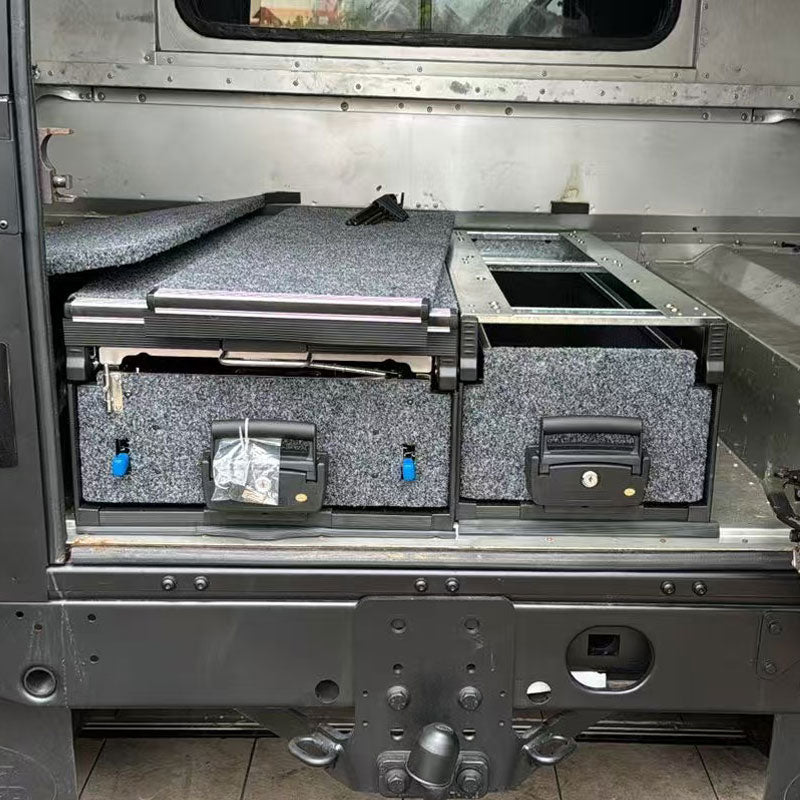 Defender 110 Rear Storage Drawer &  Car Kitchen