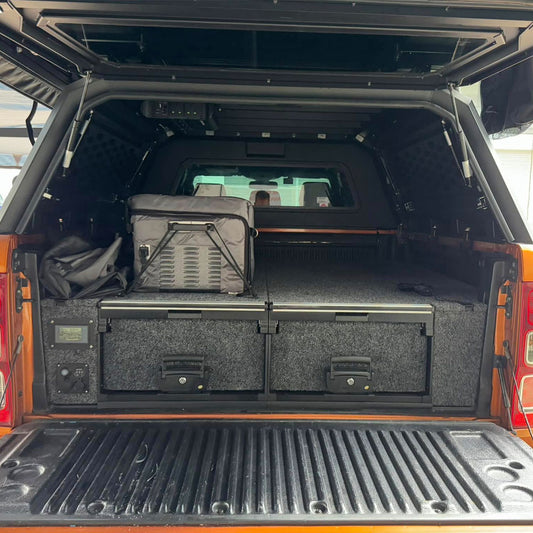 Roller Drawer Car Storage for Toyota Hilux