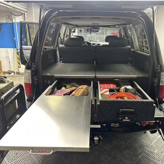 Toyota Land Cruiser LC80 Dual Drawer for Storage