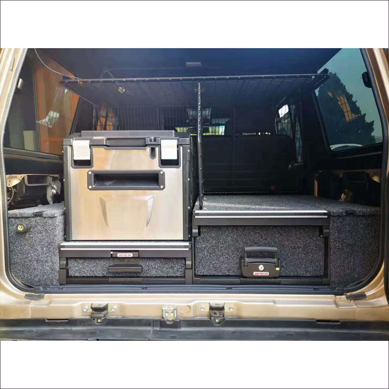 Toyota Sequoia rear drawer set & kitchen