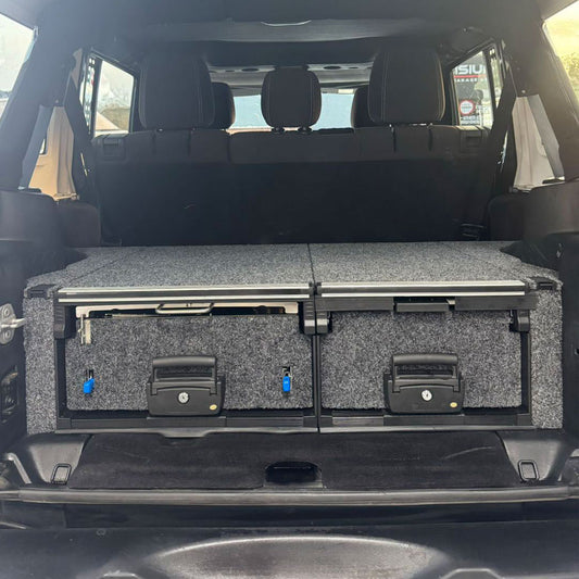 Roller drawer build Jeep JK Wranger