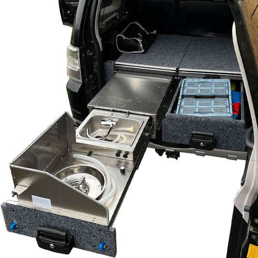 Mitsubishi Pajero V93 V97 Rear Drawer & Kitchen