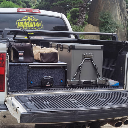 Pickups trucks storage drawer & slider tray stainless steel