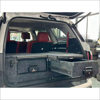 Toyota Sequoia rear drawer set & kitchen