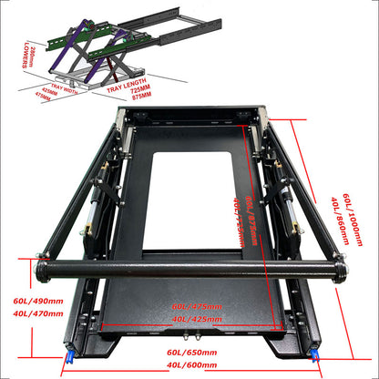 Car Fridge Drop Down Slider