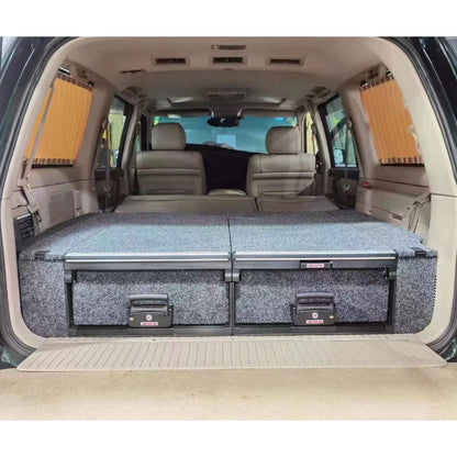 Toyota Land Cruiser LC100 Dual Drawer for Storage