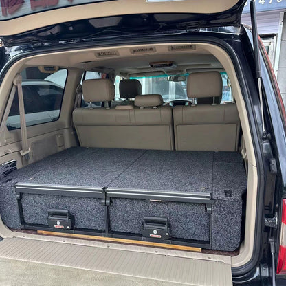 Toyota Land Cruiser LC100 Dual Drawer for Storage