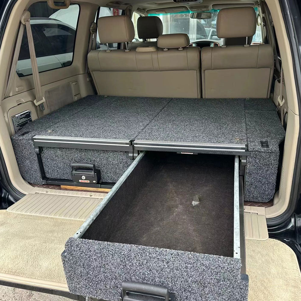 Toyota Land Cruiser LC100 Dual Drawer for Storage
