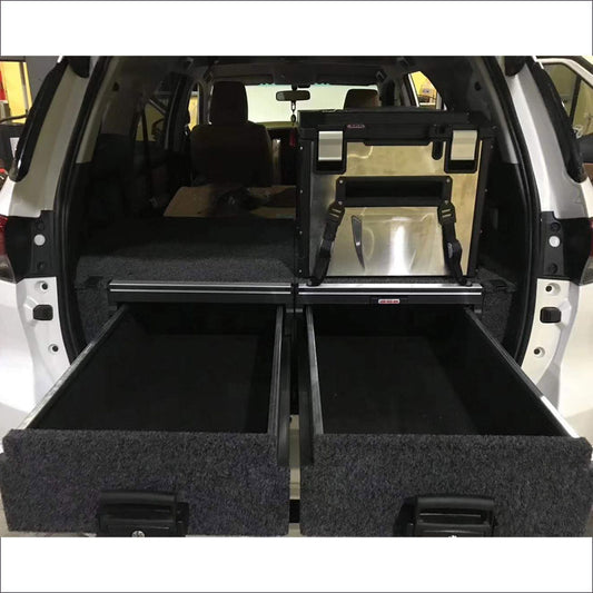 Toyota Fortuner 7 Seats Rear Drawer & Car Kitchen set