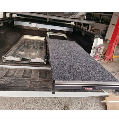 Pickups trucks storage drawer & slider tray stainless steel