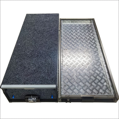 Pickups trucks storage drawer & slider tray stainless steel