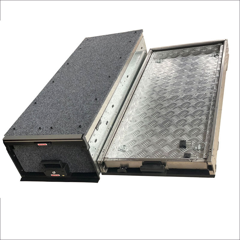 Pickups trucks storage drawer & slider tray stainless steel