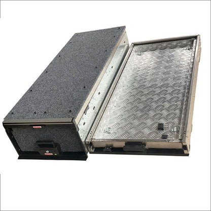 Pickups trucks storage drawer & slider tray stainless steel