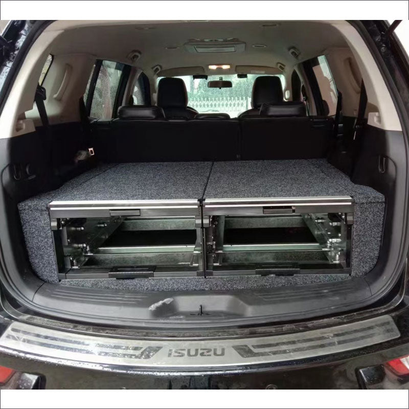 Isuzu MU-X rear drawer for storage