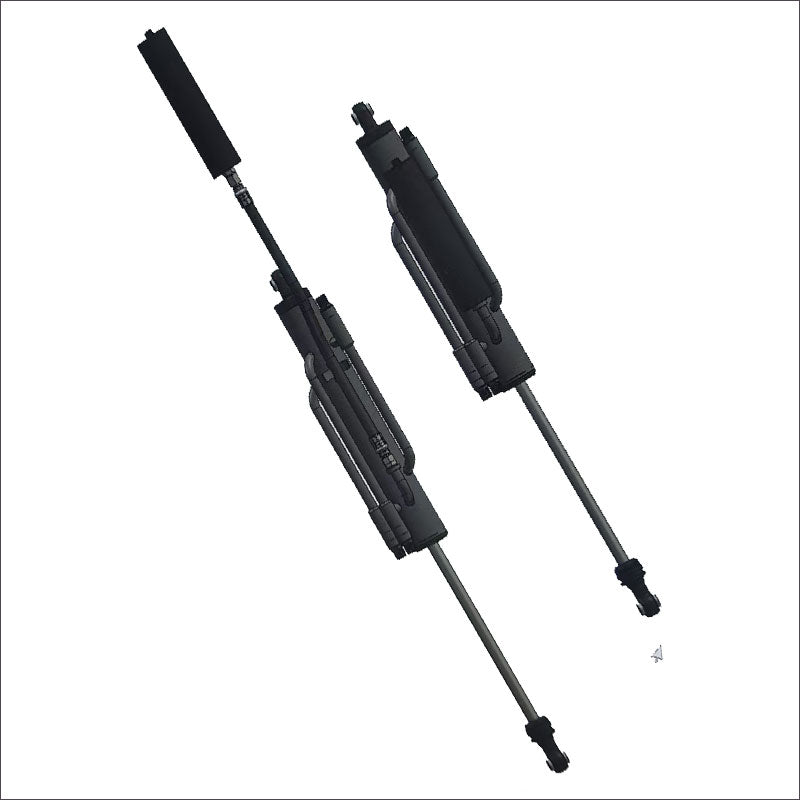 3.0 3.5 Remote Bypass 3 tube shock absorber travel 10"-18"