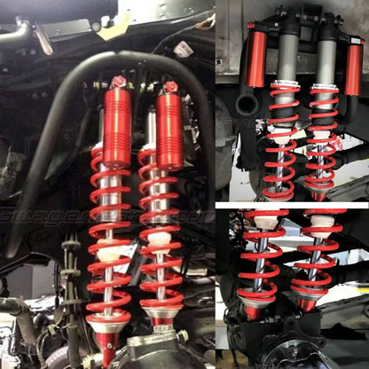 Dual Coilover W463 G63 G55 G500 4X4² Squared 8 pcs 8" Travel Rebuild Suspension