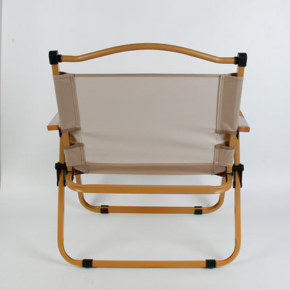 Kermit Outdoor Folding Chair Ultra-light Portable Moon Chair Picnic Camping Beach Stall Fishing Household Stool