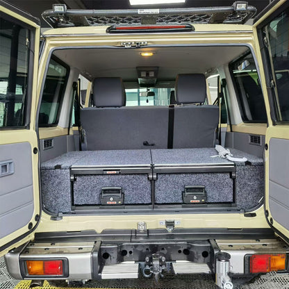 Toyota Land Cruiser LC71 76 78 Dual Drawer Storage