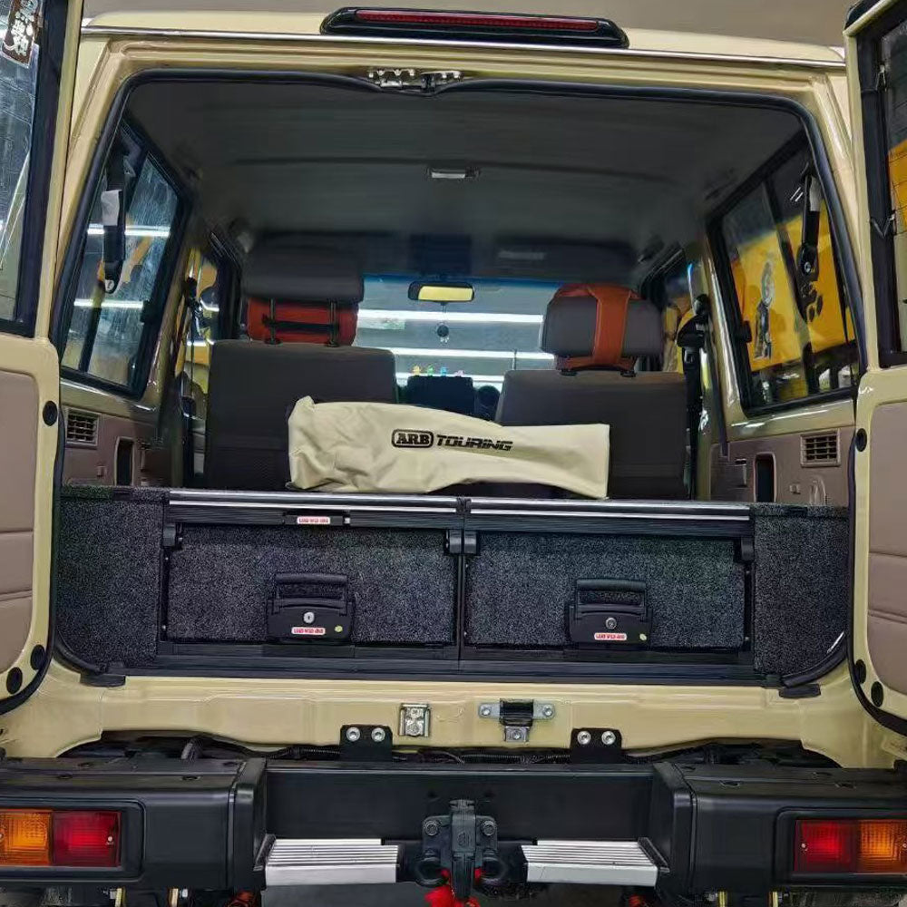 Toyota Land Cruiser LC71 76 78 Dual Drawer Storage