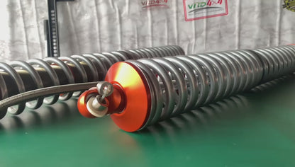 3 Ways Adjusted 7075 aluminum made 3.0 Coilover Shock Absorber 16" Travel